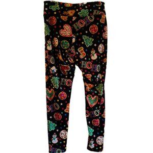 Christmas Holiday Faux Fur Leggings